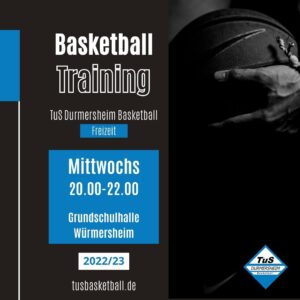 Trainingszeiten Freizeit
